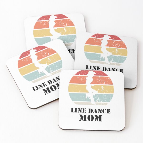 Item preview, Line Dance Mom Cowgirl Retro Vintage designed and sold by theshirtinator.