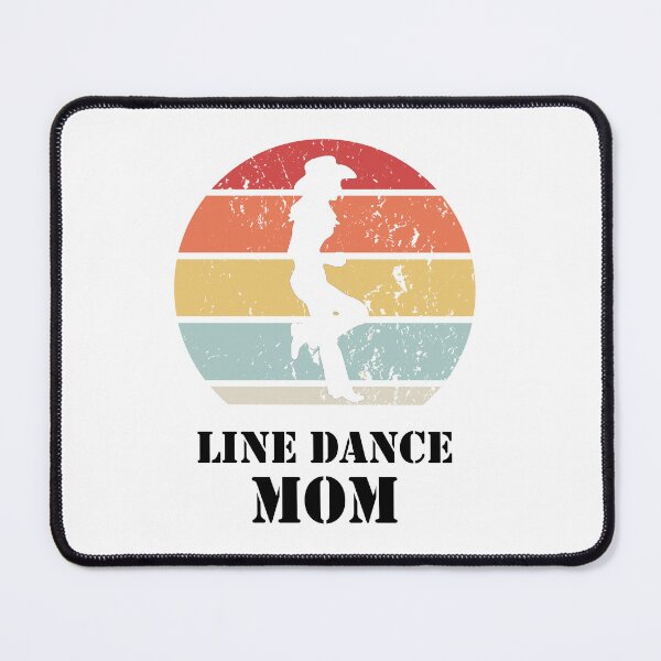 Item preview, Line Dance Mom Cowgirl Retro Vintage designed and sold by theshirtinator.