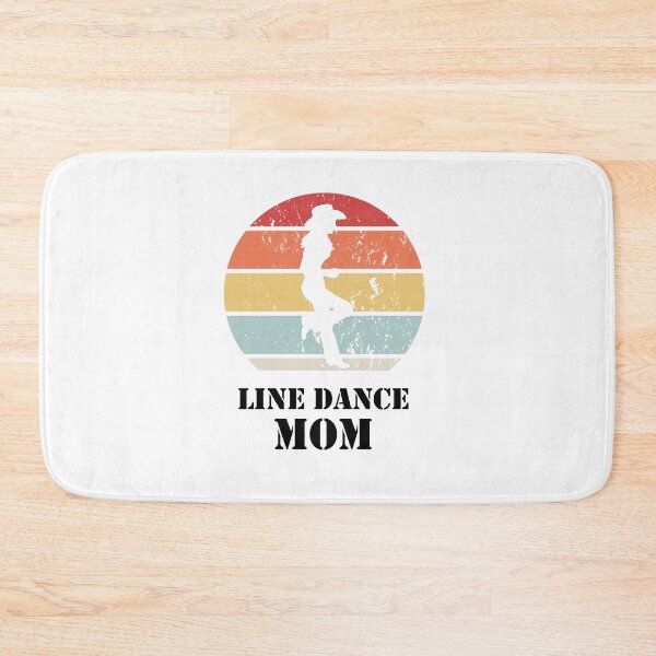 Item preview, Line Dance Mom Cowgirl Retro Vintage designed and sold by theshirtinator.