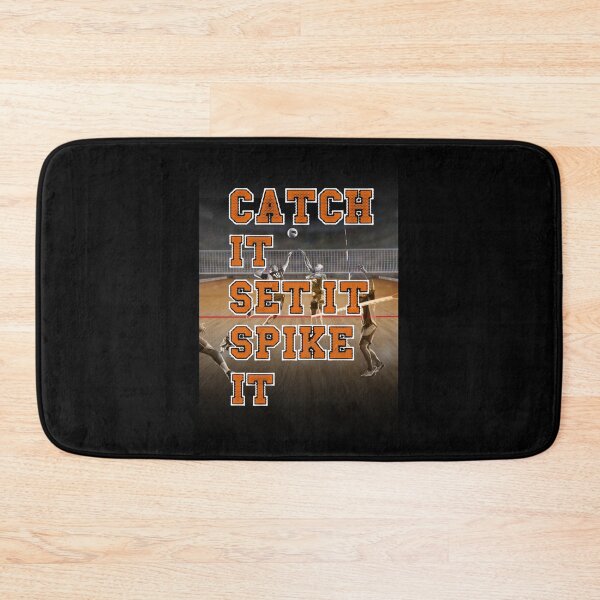 Item preview, Catch It Set It Spike It Cool Volleyball Motivational Quote For Athlete Player Classic T- designed and sold by ximenagene.