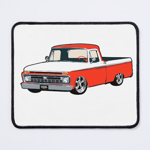 Item preview, Orange & White 60s F Truck Lowered designed and sold by CoolRide.
