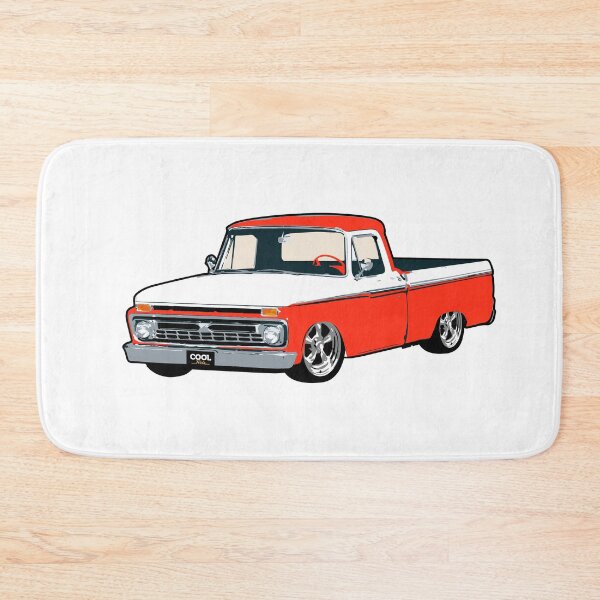 Item preview, Orange & White 60s F Truck Lowered designed and sold by CoolRide.