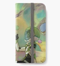 Nebel iPhone Flip-Case/Hülle/Klebefolie