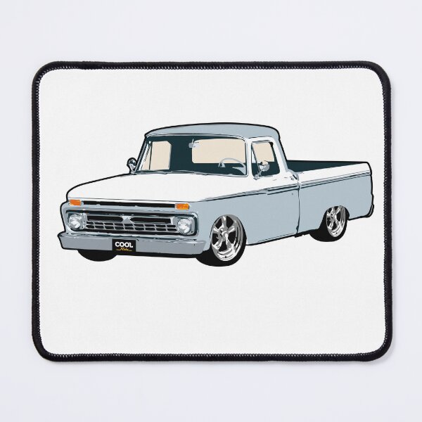 Item preview, Grey & White 60s F Truck Lowered designed and sold by CoolRide.