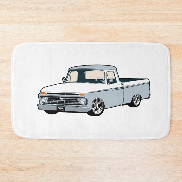 Item preview, Grey & White 60s F Truck Lowered designed and sold by CoolRide.