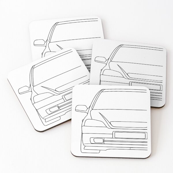 Item preview, Opel Vauxhal Holden Astra G 1998-2009 black lines designed and sold by EdimDesign.