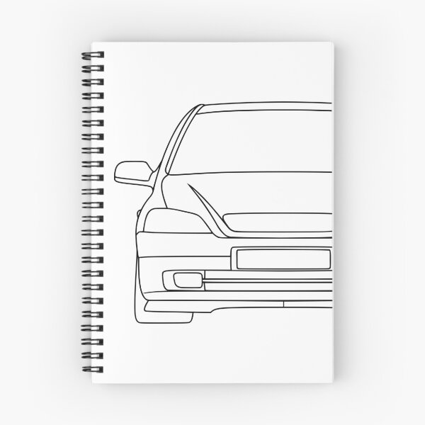 Item preview, Opel Vauxhal Holden Astra G 1998-2009 black lines designed and sold by EdimDesign.