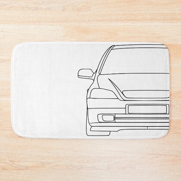 Item preview, Opel Vauxhal Holden Astra G 1998-2009 black lines designed and sold by EdimDesign.