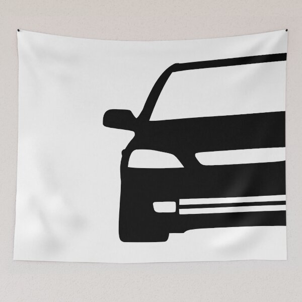 Item preview, Opel Vauxhal Holden Astra G 1998-2009 black silhouette designed and sold by EdimDesign.