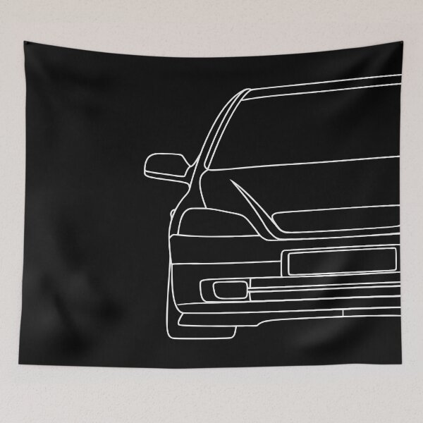 Item preview, Opel Vauxhal Holden Astra G 1998-2009 white lines designed and sold by EdimDesign.