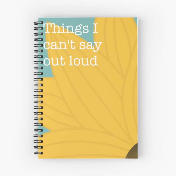 Item preview, Things I Can't Say Out Loud Journal designed and sold by DesignBySydnee.