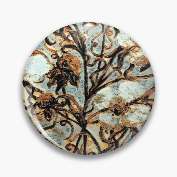 Item preview, Cotton Plant in Sepia Tones designed and sold by EloiseArt.