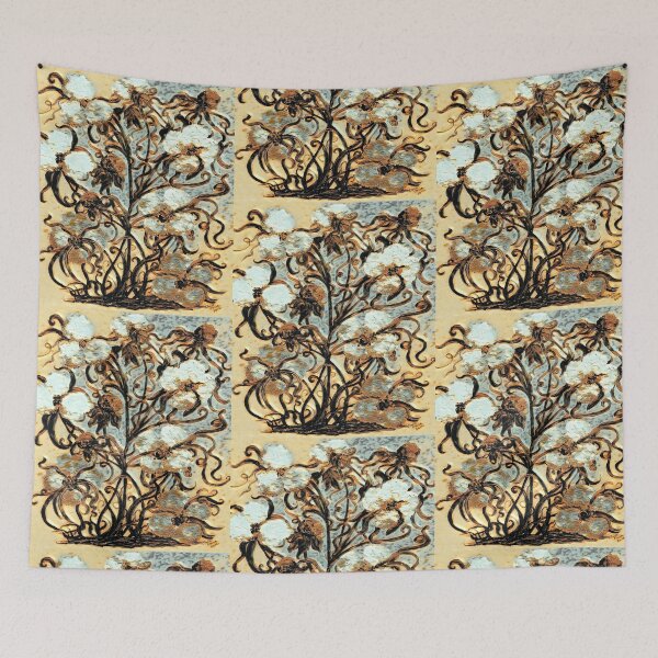 Item preview, Cotton Plant in Sepia Tones designed and sold by EloiseArt.