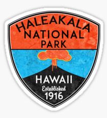HALEAKALA NATIONAL PARK HAWAII VOLCANO HIKING NATURE EXPLORE Sticker