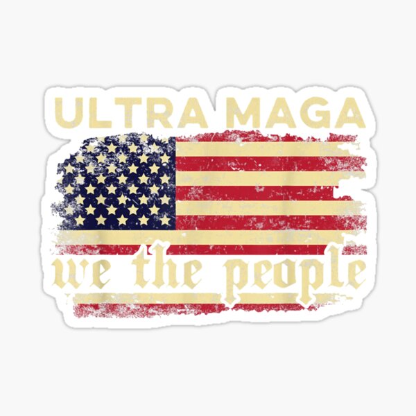 Vista previa del artículo con la obra «Ultra Maga Nosotros, la gente», diseñado y vendido por Eriartec.