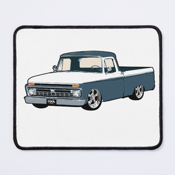 Item preview, Deep Blue & White 60s F Truck Lowered designed and sold by CoolRide.