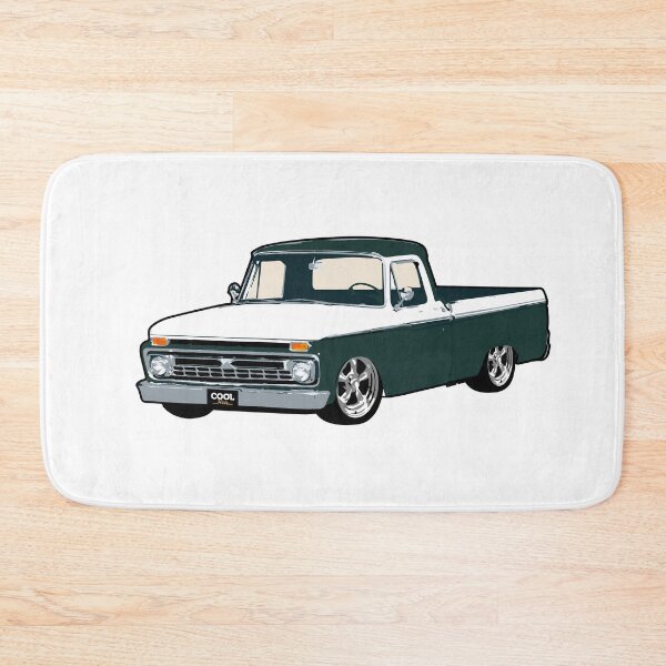 Item preview, Green & White 60s F Truck Lowered designed and sold by CoolRide.