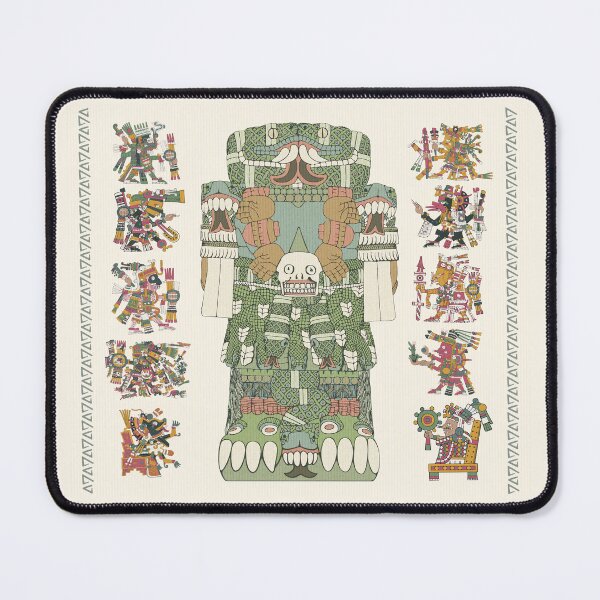 Item preview, Coatlicue - Aztec Fertility Goddess Mother of the Gods designed and sold by Aztectees.