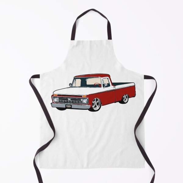 Item preview, Red & White 60s F Truck Lowered designed and sold by CoolRide.