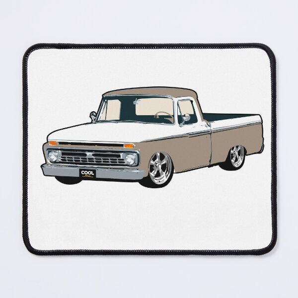 Item preview, Tan & White 60s F Truck Lowered designed and sold by CoolRide.