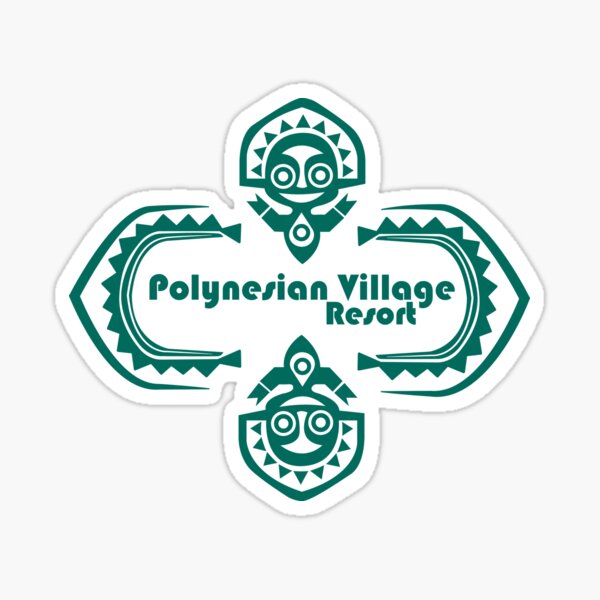 Item preview, Polynesian Village Resort Logo designed and sold by Lunamis.