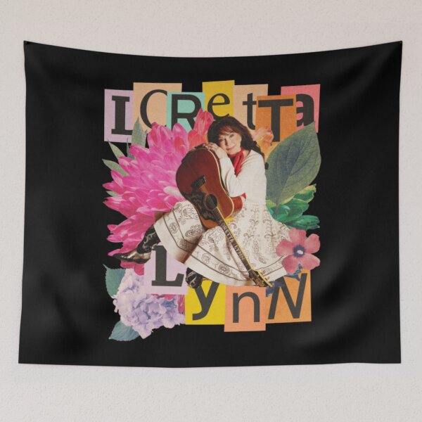 Item preview, Retro Loretta Lynn You Ain't Woman Enough designed and sold by NikoBrekke.