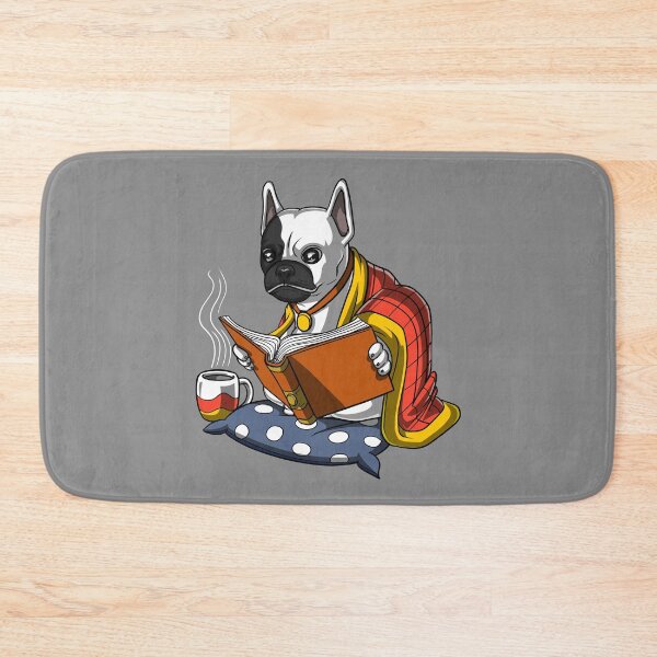 Item preview, French Bulldog Reading A Book designed and sold by underheaven.