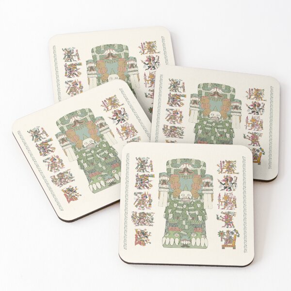 Item preview, Coatlicue - Aztec Fertility Goddess Mother of the Gods designed and sold by Aztectees.
