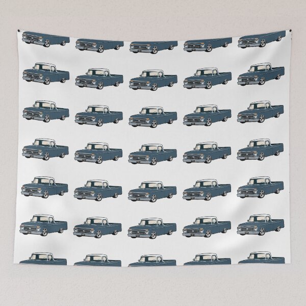 Item preview, Blue 60s F Truck Lowered designed and sold by CoolRide.