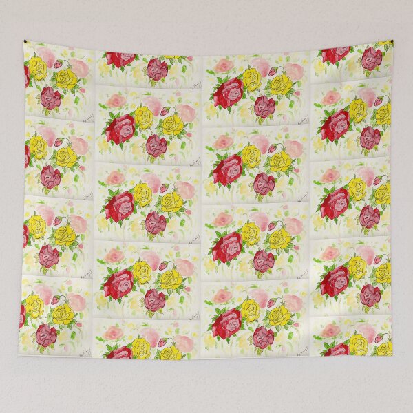 Item preview, Red & Yellow Roses designed and sold by Anne Gitto.