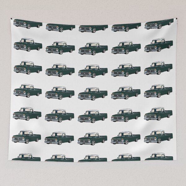 Item preview, Green 60s F Truck Lowered designed and sold by CoolRide.
