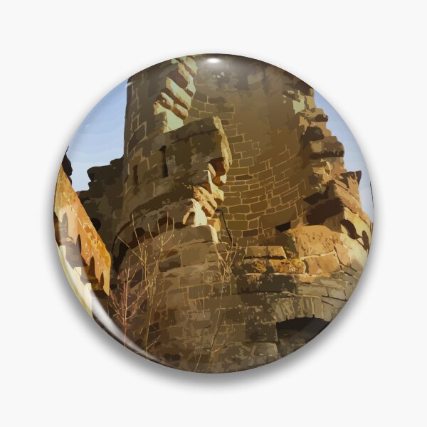 Item preview, Bergpark Wilhelmshöhe - tower of the Löwenburg designed and sold by harietteh.