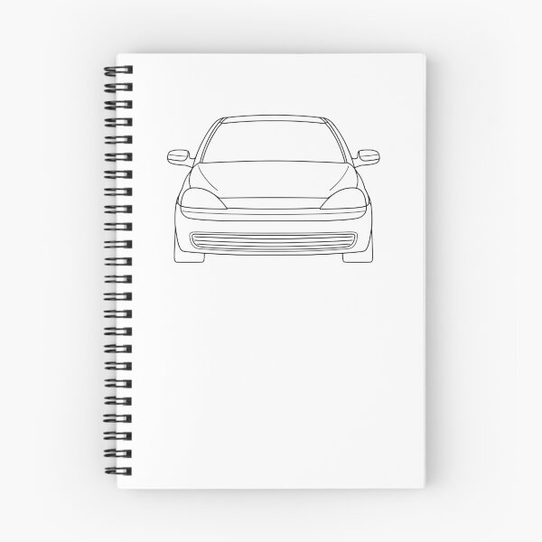 Item preview, Opel Vauxhall Corsa C Holden Barina 2000-2003 black lines designed and sold by EdimDesign.