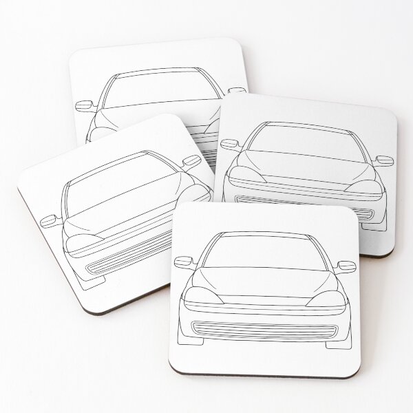 Item preview, Opel Vauxhall Corsa C Holden Barina 2000-2003 black lines designed and sold by EdimDesign.