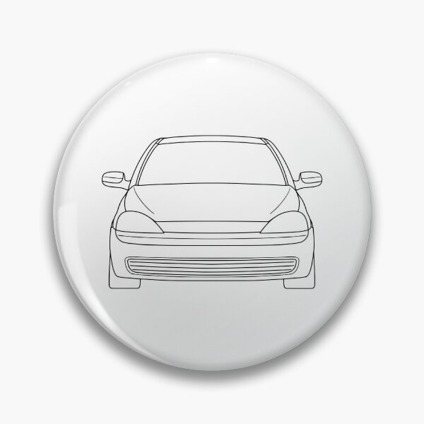 Item preview, Opel Vauxhall Corsa C Holden Barina 2000-2003 black lines designed and sold by EdimDesign.