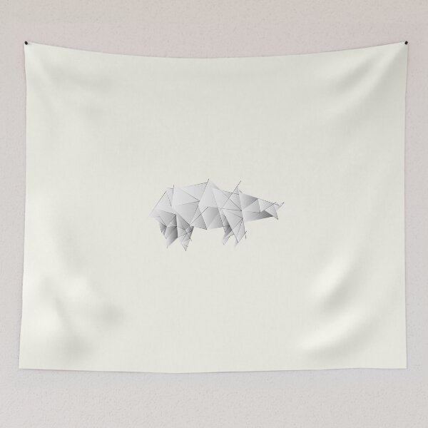 Aperçu de l'œuvre Rhinocéros créée et vendue par ThePeanutStore.