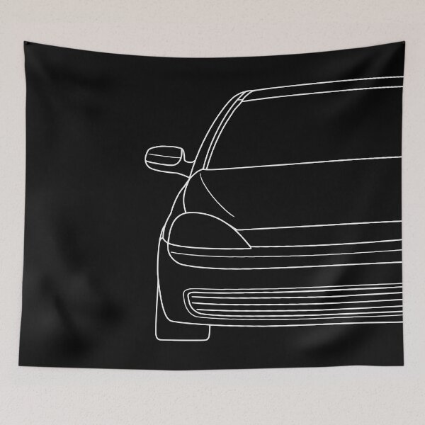Item preview, Opel Vauxhall Corsa C Holden Barina 2000-2003 white lines designed and sold by EdimDesign.