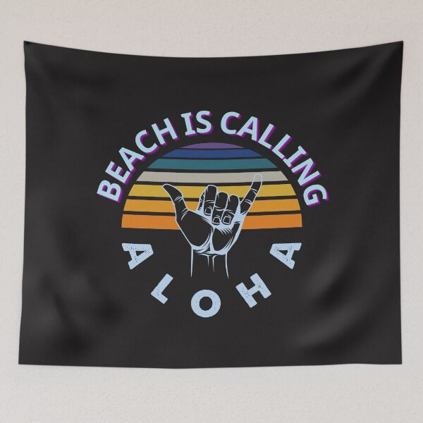 Item preview, Aloha Hawaii summer beach is calling designed and sold by TheRightHonMP.