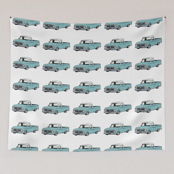 Item preview, Light Blue 60s F Truck Lowered designed and sold by CoolRide.