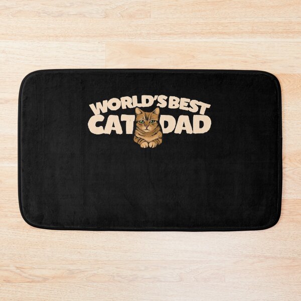 Item preview, World's Best Cat Dad designed and sold by FrictionMaxxing.