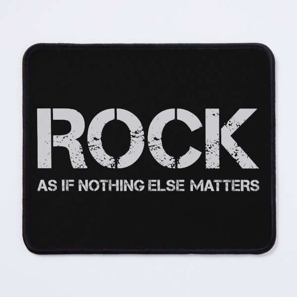 Item preview, Rock as if nothing else matters designed and sold by ilexdesigns.