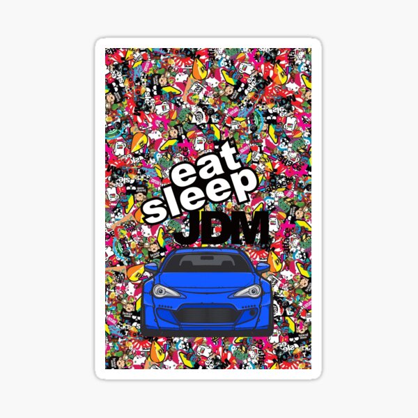 Eat Sleep JDM Vinyl Car Decal - AG Design