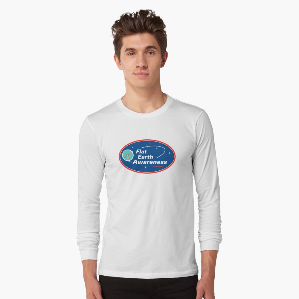 Item preview, Long Sleeve T-Shirt designed and sold by flatearth1111.