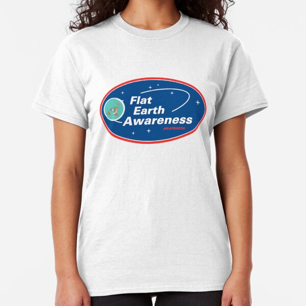 Flat Earth Awareness Classic T-Shirt