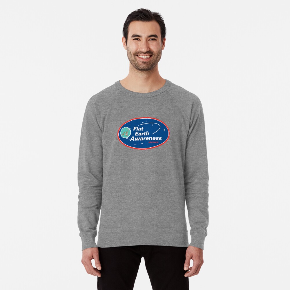 Item preview, Lightweight Sweatshirt designed and sold by flatearth1111.