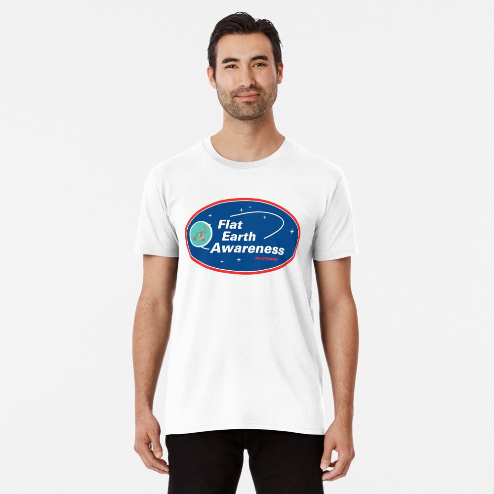 Item preview, Premium T-Shirt designed and sold by flatearth1111.