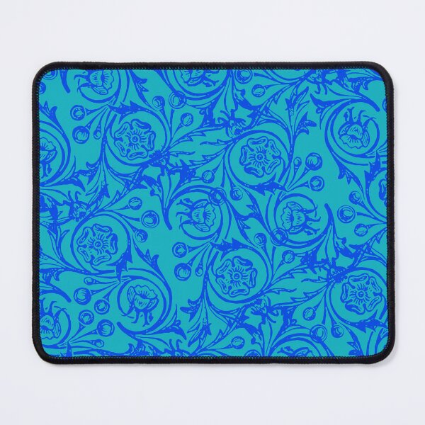 Item preview, Intricate Blue Florals designed and sold by ckylin.