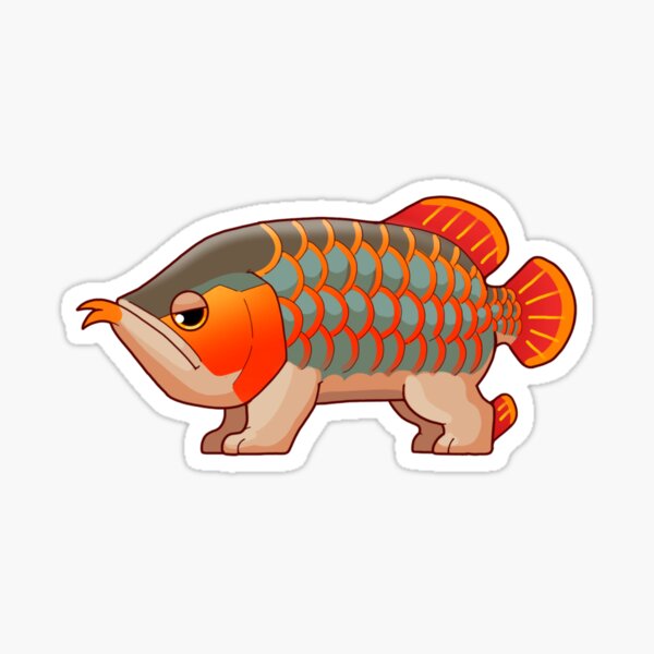 Arowanya ver.1 Sticker
