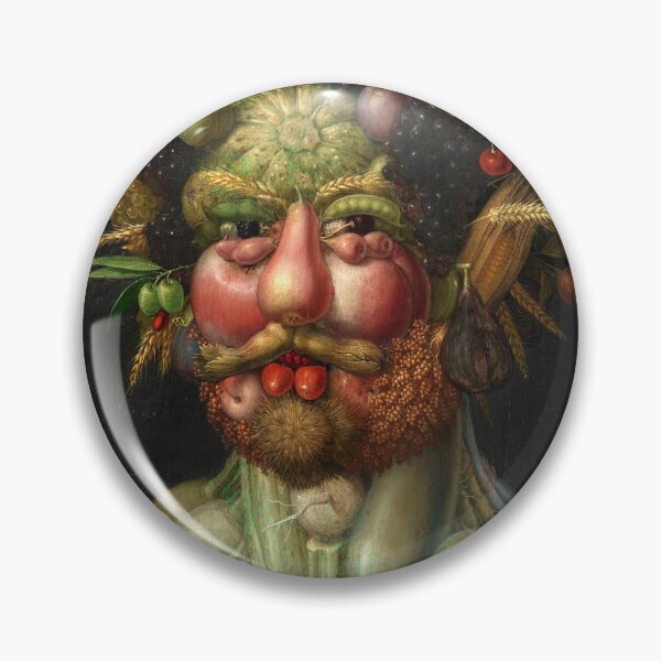 Item preview,  Rudolf II as Vertumnus by Giuseppe Arcimboldo, 1591 designed and sold by Vintage Wall Art.