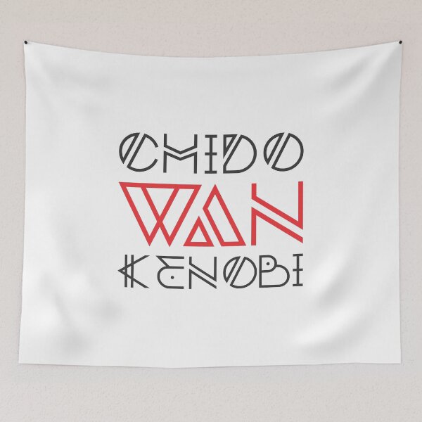 Item preview, chido wan kenobi designed and sold by vhRamBo.